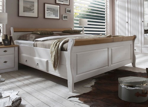 Doppelbett mit schubladen eva - mit,