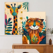 Leinwanddruck  gerahmt 2er Set