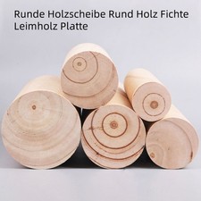 Holzscheibe Rund Holz Fichte