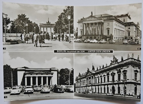 Alte postkarte 1968 berlin - 1968,