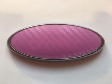 2x Folie 126x48mm Carbon pink