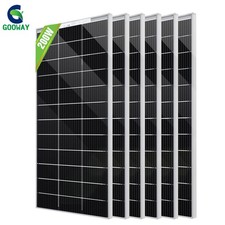 200W 12V Monokristallin Solarpanel Solarmodul Photovoltaik 200 Watt Wohnmobil