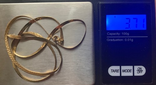 14k gold fischgrät - 14k,
