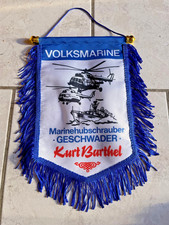 Volksmarine Wimpel Marinehubschraubergeschwader Kurt Barthel Stralsund MHG-18