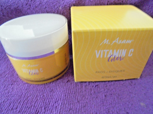 Asam vitamin glow pads - c,