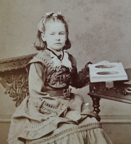 Cdv victorian photo card - victorian,