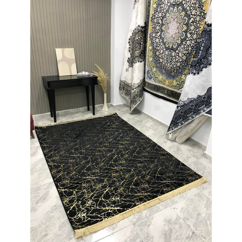 Schwarz gold luxuriöser - schwarz,