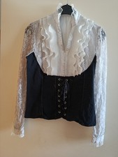 Damenbluse Spitzenbluse