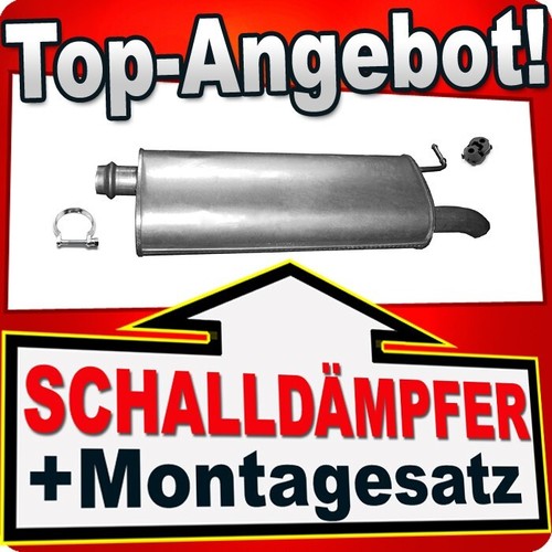 Endschalldämpfer für peugeot - für,