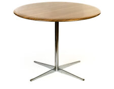 Couch-Kaffee-Tisch verchromter Stahl Werzalit sixties Space Age Coffie Table