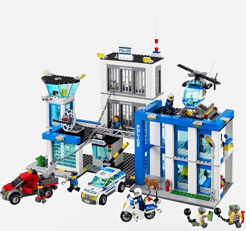 Lego city police station - city,