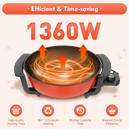 Hot pot twin kochtopf yin - 6l,