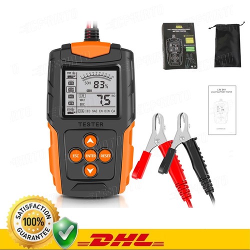 12v 24v auto batterietester - 12v-24v,