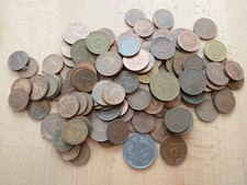 2, 5, 10 Pfennig Münzen und