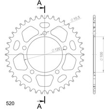Alu-Kettenrad Supersprox