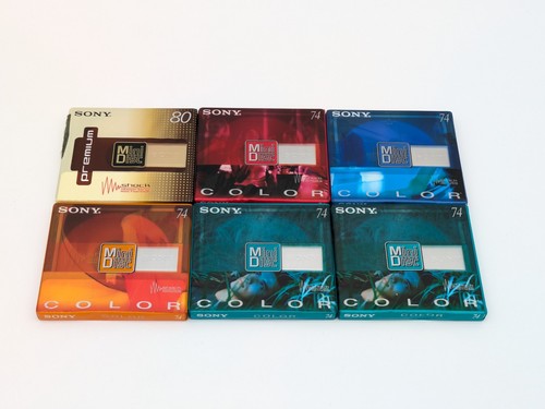 Sony minidisc 6er set min - sony, +