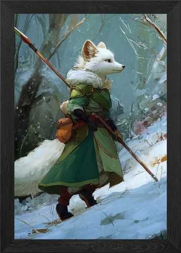 Anthropomorpher fuchs krieger - anthropomorpher,