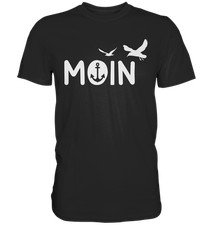 Moin Moin T-Shirt | Norddeutschland Hamburg Maritime Nordsee Küste Geschenk