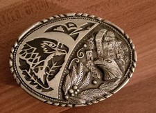 Gürtelschnalle Adler Aus