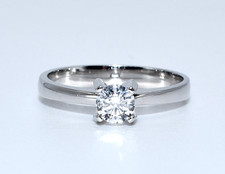 Solitär Brillant Ring