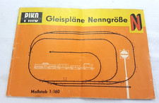 👍DDR Piko  20x Gleispläne