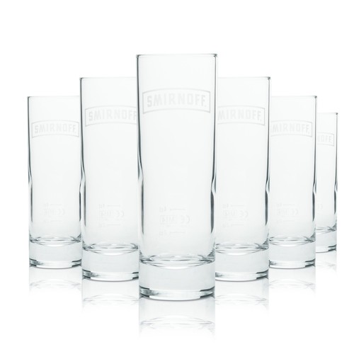 12x smirnoff glas - smirnoff,