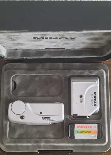 Minox flash miniaturkamera - flash,