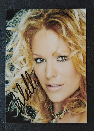 18202 michelle autogrammkarte - michelle,