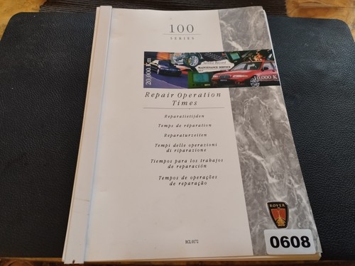 608 rover werkstatthandbuch - 608,