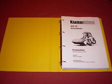 Für Kramer Radlader 212 LT, Motor Yanmar 3TN 84 TE,Ersatzteilliste