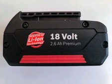 Original Bosch 2,6 Ah PREMIUM 18V Akku