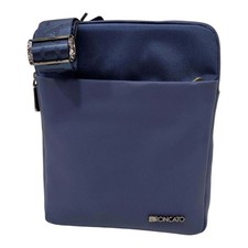 Umhängetasche Kunstleder blau Herren Schnarch