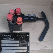 Hydraulikventil Steuerventil pneumatisch hydraulisch Seilwinde Traktor Forst