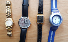 4 Damen Armbanduhren, die