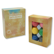 6 Badebomben Schaumbad Spa