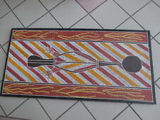 Kunst Gemälde Öl Leinwand Afrika Gecko Salamander Größe 70 x 140cm Galerie TOP