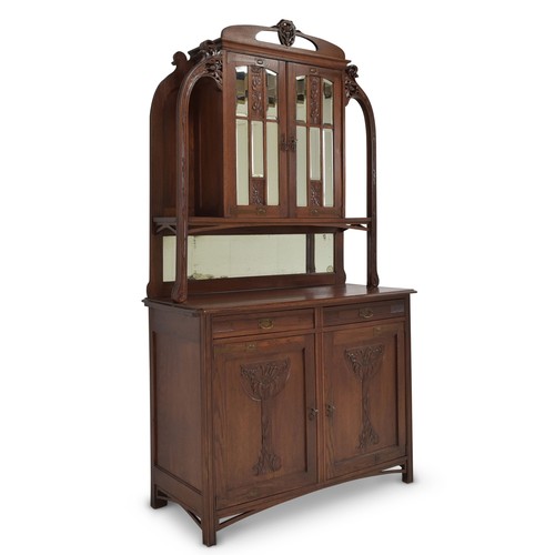 Antik großer buffet schrank - antik!,
