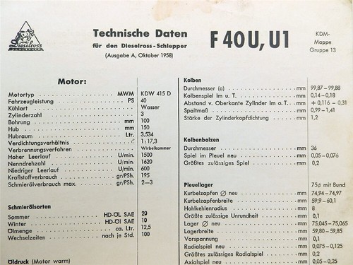 Fendt u1 - fendt, u