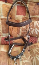 Kappzaum,  Full, Braun , 3 Fach Polsterung, Ausbilden