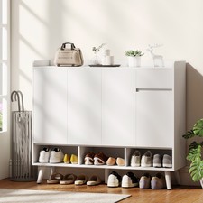 HOMCOM Schuhschrank mit 4