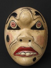 Charaktermaske Aus Holz Bali
