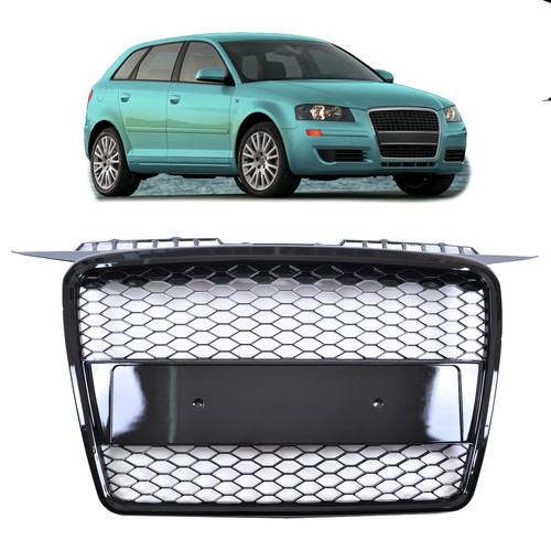 Frontgrill glänzend schwarz