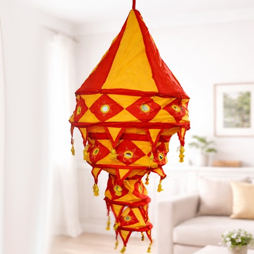 Lampe hängelampe stofflampe - lampe,