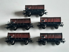 5x Märklin Wagen Kohlenwagen