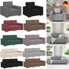 1/2/3-Sitzer Sofa Sofa Sessel Couch Loungesofa Polstersofa Stoffsofa Set