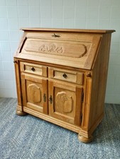 Landhaus Sekretär Gebr. Zingsheim Modell Artland Massiv Holz Eiche Hochwertig