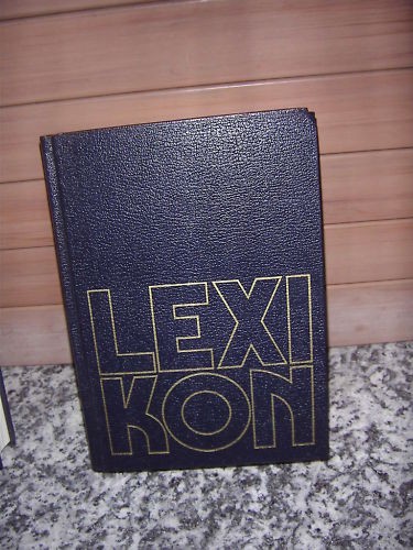 Lingen lexikon bänden - lexikon, in