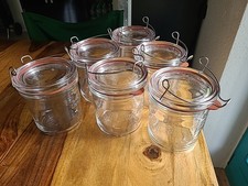 Einmachgläser Lock-Eat, Bügelverschluss, 750 ml, Made in Italy, Luigi Bormioli