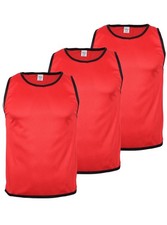 3er Set Cawila ACADEMY Training Leibchen Markierung Hot orange  M/L (Senior) 