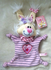 Diddl Mimihopps rosa Schmusetuch Schnuffeltuch Kuscheltuch 25 cm Frottee